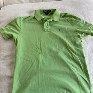Ralph Lauren Light Green Short-Sleeve Polo Shirt